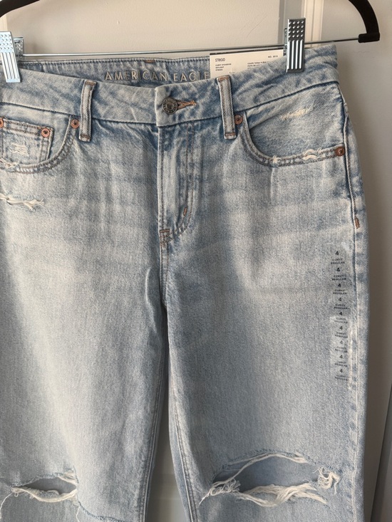 American Eagle Outfitters strigid Curvy stovepipe jeans skylight 4 regular - Picture 2 of 6